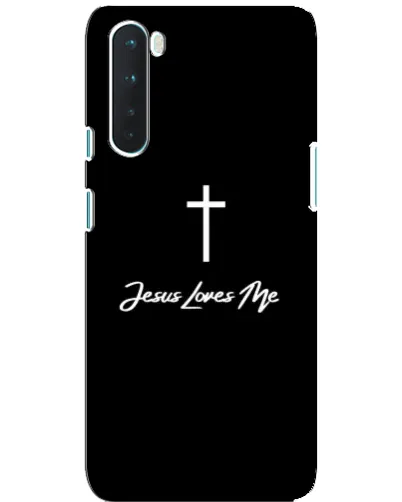 Чехол для OnePlus Nord с картинкой «Иисус любит тебя»