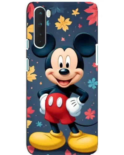 Чехол для OnePlus Nord с картинкой «Осенний Mickey Mouse» Чехол для OnePlus Nord с картинкой «Осенний Mickey Mouse»