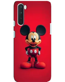 Чехол для OnePlus Nord с картинкой «Mickey в полный рост»