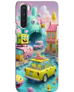 Чехол для OnePlus Nord с картинкой «Монстр-трак приключения»
