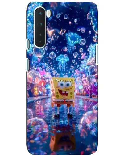 Чехол для OnePlus Nord с картинкой «Неоновый океан»