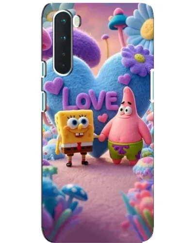 Чехол для OnePlus Nord с картинкой «Губка Боб Патрик»
