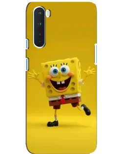 Чехол для OnePlus Nord с картинкой «Позитивный Губка Боб»