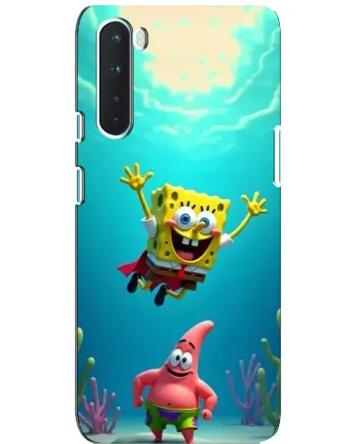 Чохол для OnePlus Nord з картинкою «Спанч Боб під водою» Чохол для OnePlus Nord з картинкою «Спанч Боб під водою»