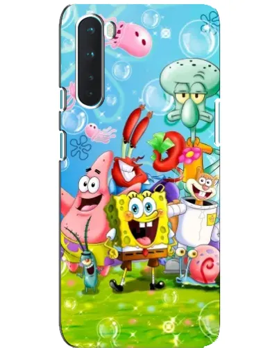 Чохол для OnePlus Nord з картинкою «Губка Боб та друзі» Чохол для OnePlus Nord з картинкою «Губка Боб та друзі»