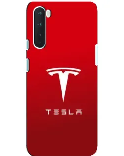 Чехол для OnePlus Nord с картинкой «Tesla Red Classic»