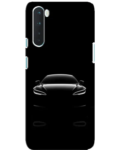 Чехол для OnePlus Nord с картинкой «Силуэт Tesla Night» Чехол для OnePlus Nord с картинкой «Силуэт Tesla Night»