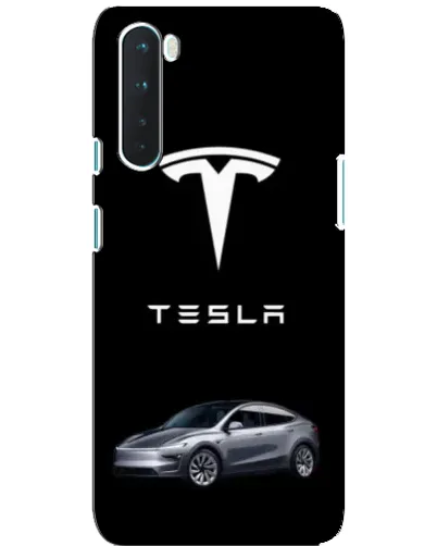 Чехол для OnePlus Nord с картинкой «Tesla Model Y» Чехол для OnePlus Nord с картинкой «Tesla Model Y»