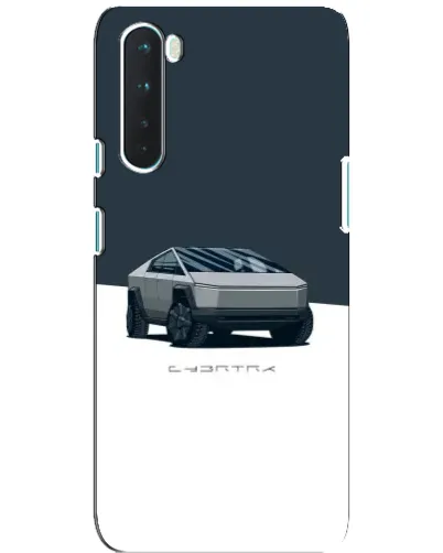 Чехол для OnePlus Nord с картинкой «Серебристый Cybertruck Tesla» Чехол для OnePlus Nord с картинкой «Серебристый Cybertruck Tesla»