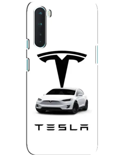 Чехол для OnePlus Nord с картинкой «Tesla White Style» Чехол для OnePlus Nord с картинкой «Tesla White Style»