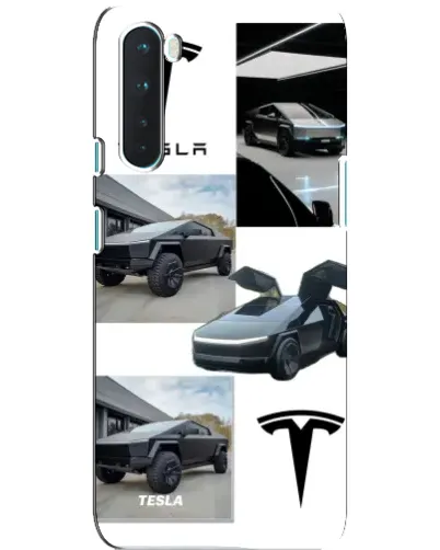 Чехол для OnePlus Nord с картинкой «Коллаж Cybertruck Tesla» Чехол для OnePlus Nord с картинкой «Коллаж Cybertruck Tesla»