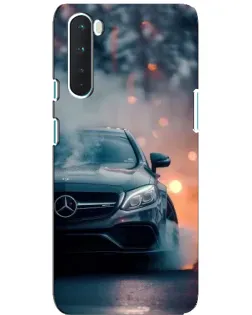 Чехол для OnePlus Nord с картинкой «Mercedes — ночной город»