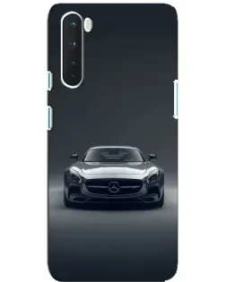Чехол для OnePlus Nord с картинкой «Mercedes на черном»