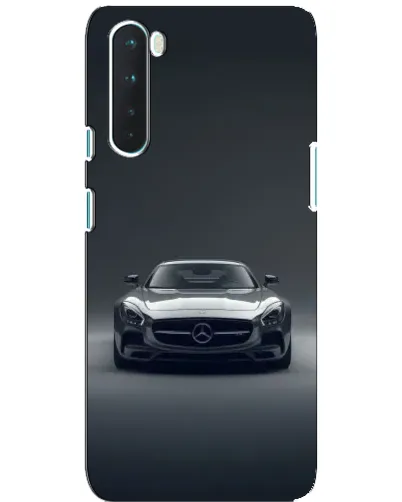 Чехол для OnePlus Nord с картинкой «Mercedes на черном»