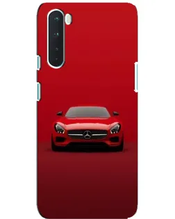 Чехол для OnePlus Nord с картинкой «Красный Mercedes AMG»