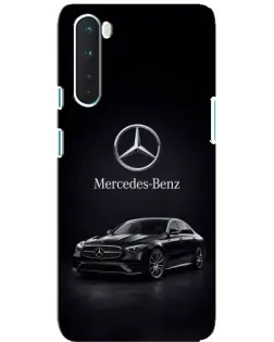 Чехол для OnePlus Nord с картинкой «Mercedes — решетка радиатора»