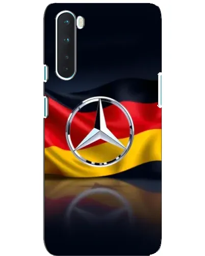 Чехол для OnePlus Nord с картинкой «Mercedes — флаг Германии»