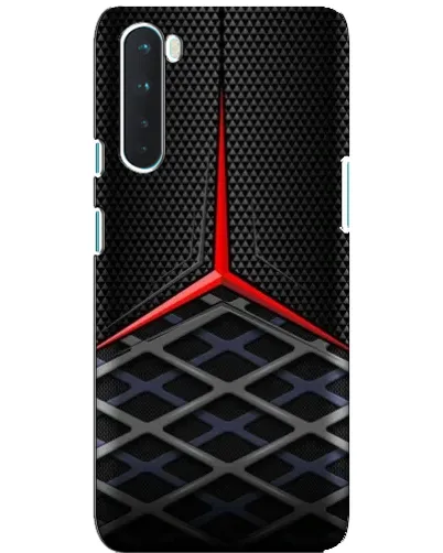 Чехол для OnePlus Nord с картинкой «Mercedes Carbon Grid»