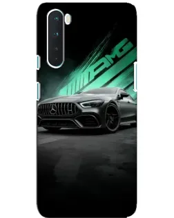 Чехол для OnePlus Nord с картинкой «Темный Mercedes AMG»