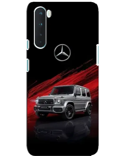 Чехол для OnePlus Nord с картинкой «Mercedes G-Class красный»