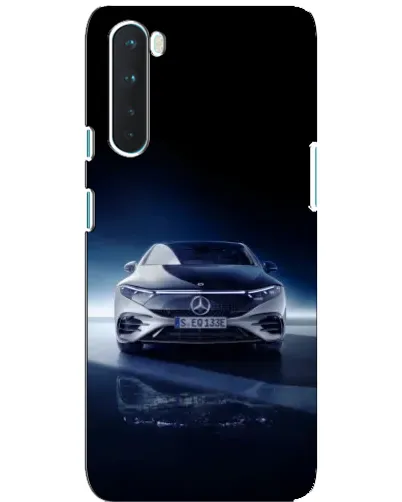 Чехол для OnePlus Nord с картинкой «Ночной Mercedes EQ»