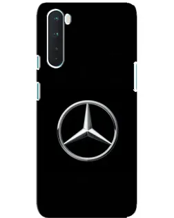 Чехол для OnePlus Nord с картинкой «Mercedes классический лого»
