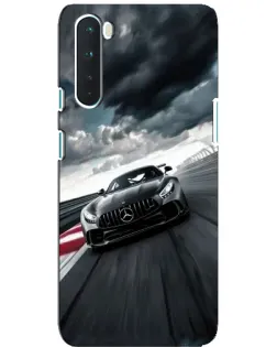 Чехол для OnePlus Nord с картинкой «Гоночный Mercedes AMG»