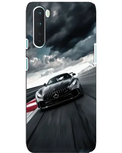 Чехол для OnePlus Nord с картинкой «Гоночный Mercedes AMG»