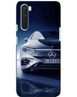 Чехол для OnePlus Nord с картинкой «Mercedes EQ — будущее»