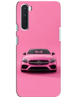 Чехол для OnePlus Nord с картинкой «Розовый Mercedes AMG» Чехол для OnePlus Nord с картинкой «Розовый Mercedes AMG»