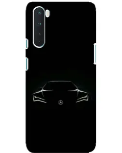 Чехол для OnePlus Nord с картинкой «Mercedes — силуэт авто» Чехол для OnePlus Nord с картинкой «Mercedes — силуэт авто»