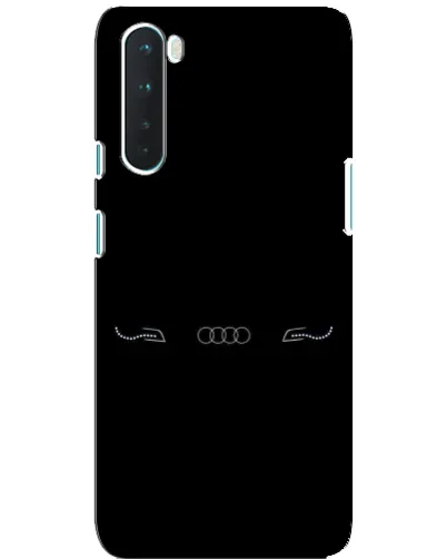 Чехол для OnePlus Nord с картинкой «Audi — световой подпись»