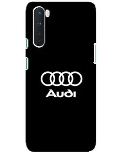 Чехол для OnePlus Nord с картинкой «Классическое лого Audi»