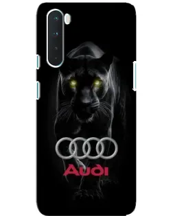 Чехол для OnePlus Nord с картинкой «Пантера и Audi»