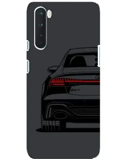 Чехол для OnePlus Nord с картинкой «Задняя часть Audi — арт»