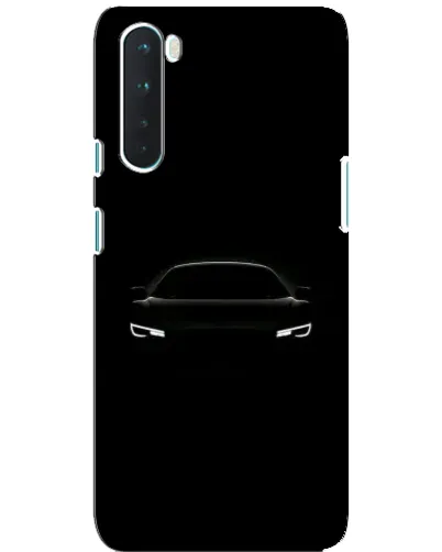 Чехол для OnePlus Nord с картинкой «Взгляд Audi в темноте»