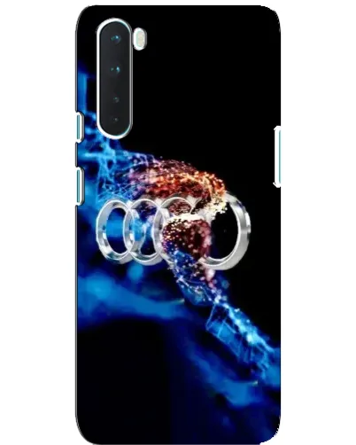 Чехол для OnePlus Nord с картинкой «Энергия лого Audi»