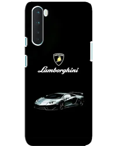 Чехол для OnePlus Nord с картинкой «Логотип Lamborghini классика»