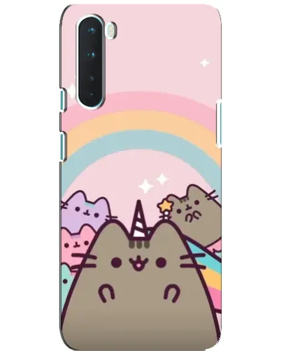 Чехол для OnePlus Nord с картинкой «Единорог Pusheen»