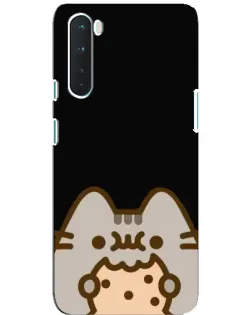 Чехол для OnePlus Nord с картинкой «Пушин на черном»