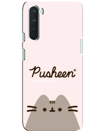 Чехол для OnePlus Nord с картинкой «Pusheen логотип»