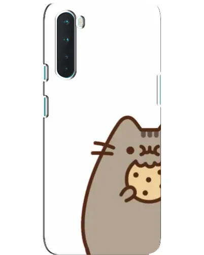 Чехол для OnePlus Nord с картинкой «Пушин с печеньем»