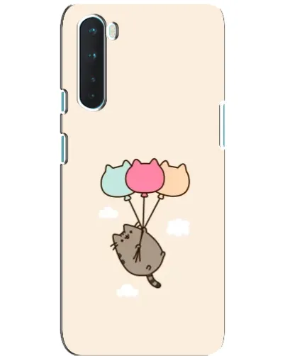 Чехол для OnePlus Nord с картинкой «Пушин на шариках»