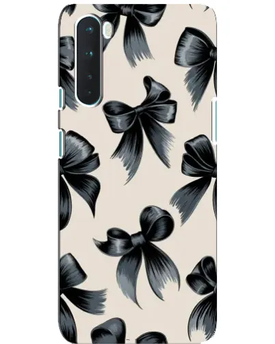 Чехол для OnePlus Nord с картинкой «Банты Coquette»