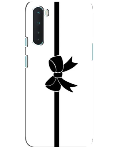 Чехол для OnePlus Nord с картинкой «Вертикальный бант»