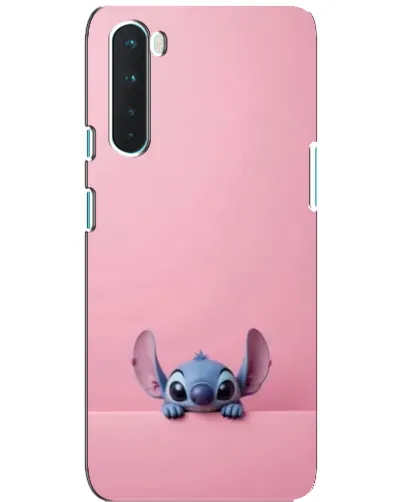 Чехол для OnePlus Nord с картинкой «Stitch выглядывает» Чехол для OnePlus Nord с картинкой «Stitch выглядывает»