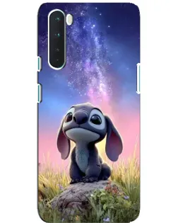 Чехол для OnePlus Nord с картинкой «Стич на рассвете»