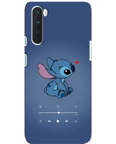 Чехол для OnePlus Nord с картинкой «Музыкальный Stitch» Чехол для OnePlus Nord с картинкой «Музыкальный Stitch»