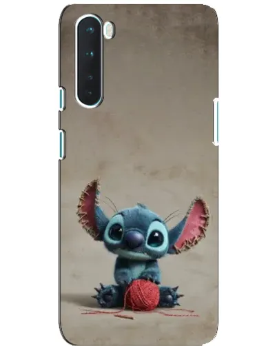 Чехол для OnePlus Nord с картинкой «Стич на коричневом фоне» Чехол для OnePlus Nord с картинкой «Стич на коричневом фоне»