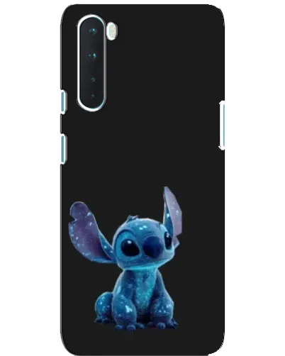Чехол для OnePlus Nord с картинкой «Стич на черном» Чехол для OnePlus Nord с картинкой «Стич на черном»